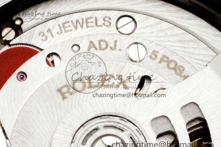 0102 UrbanChic DateJust 36mm SS YG DIWF 1:1 Best Edition 904L Steel Gray Dial Green Markers on Jubilee Bracelet SA 2309